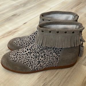 Leopard Booties